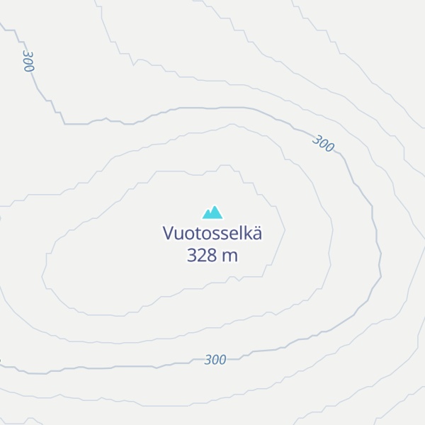Map of Vuotosselkä