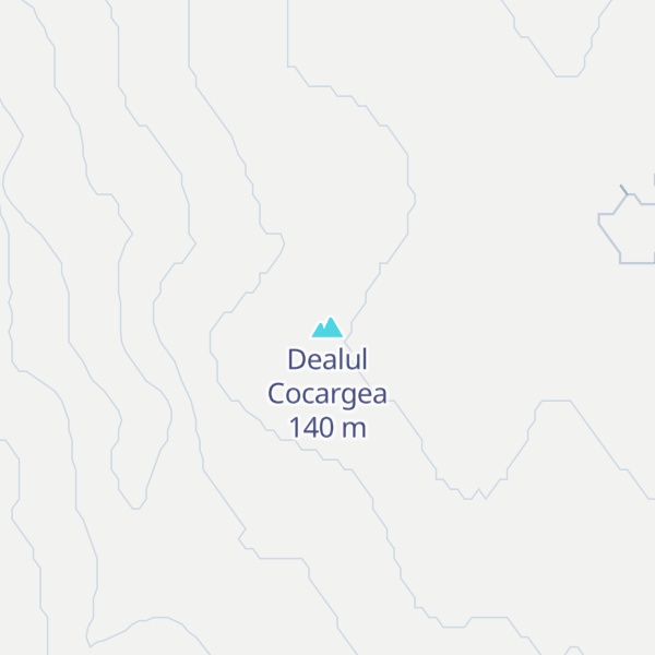 Map of Dealul Cocargea