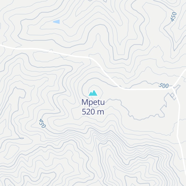 Map of Mpetu