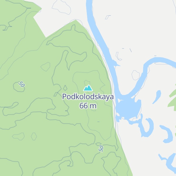 Map of Podkolodskaya