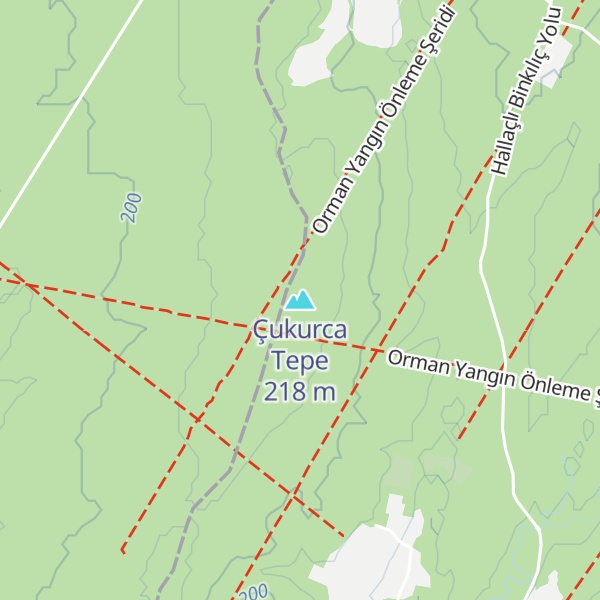 Map of Çukurca Tepe