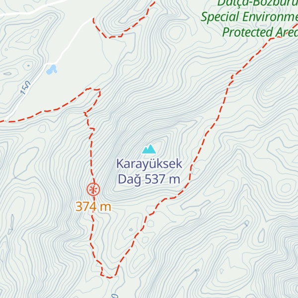 Map of Karayüksek Dağ