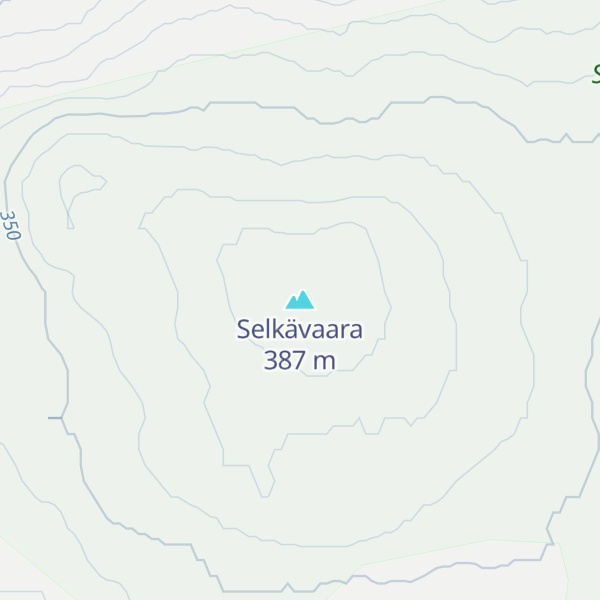 Map of Selkävaara
