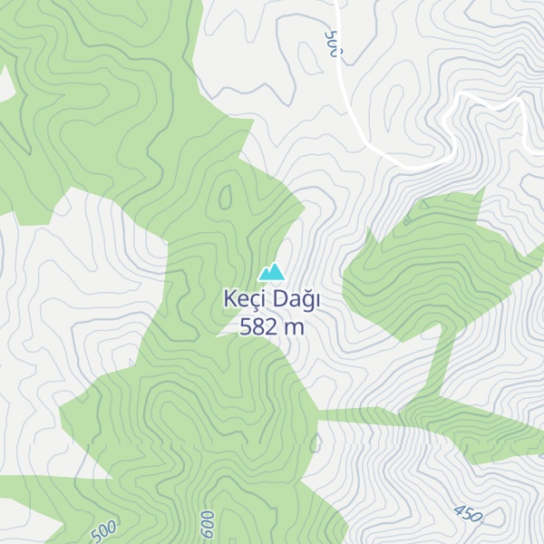 Map of Keçi Dağı