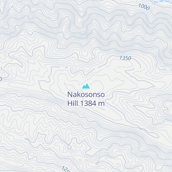 Map of Nakosonso Hill