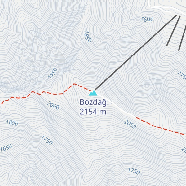 Map of Bozdağ