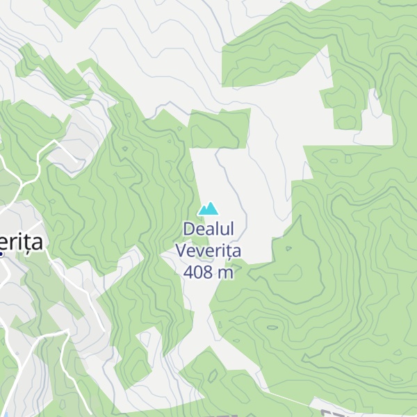Map of Dealul Veverița