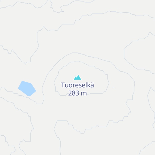 Map of Tuoreselkä
