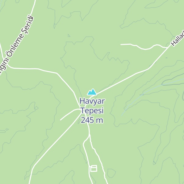 Map of Havyar Tepesi
