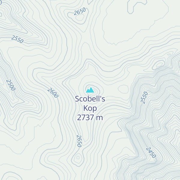 Map of Scobell's Kop