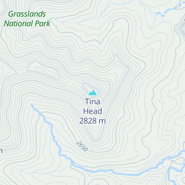 Map of Tina Head