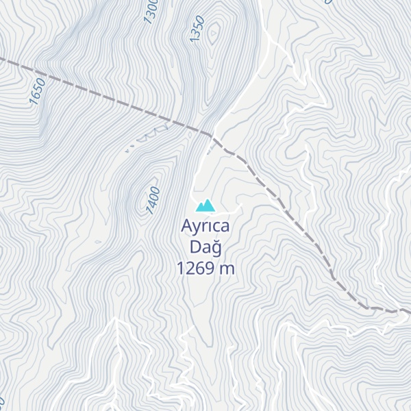 Map of Ayrıca Dağ