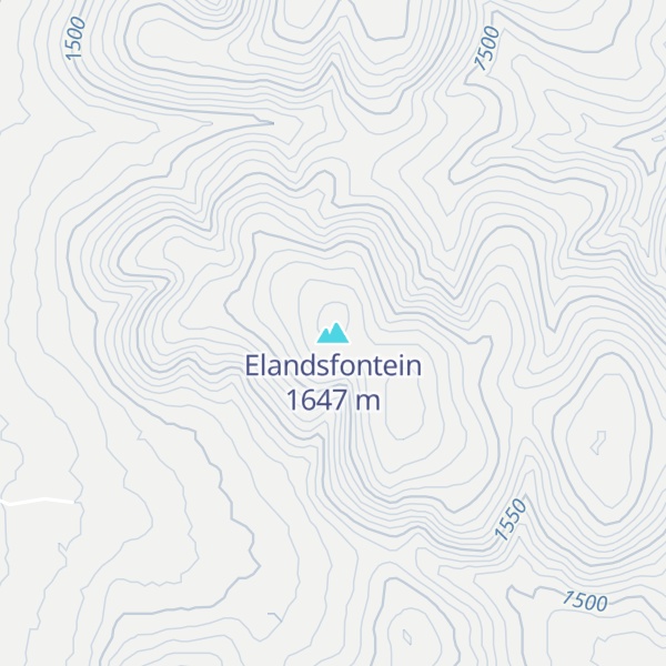 Map of Elandsfontein
