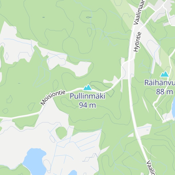 Map of Pullinmäki