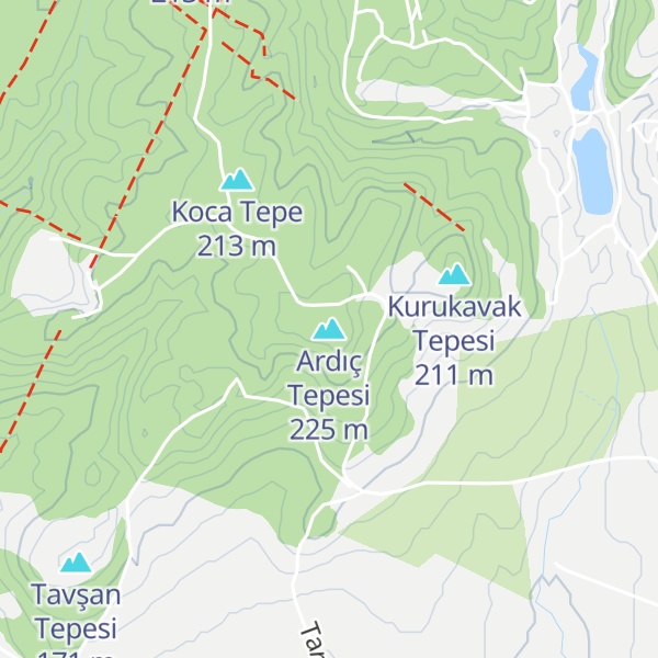 Map of Ardıç Tepesi
