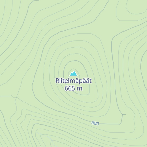 Map of Riitelmäpäät
