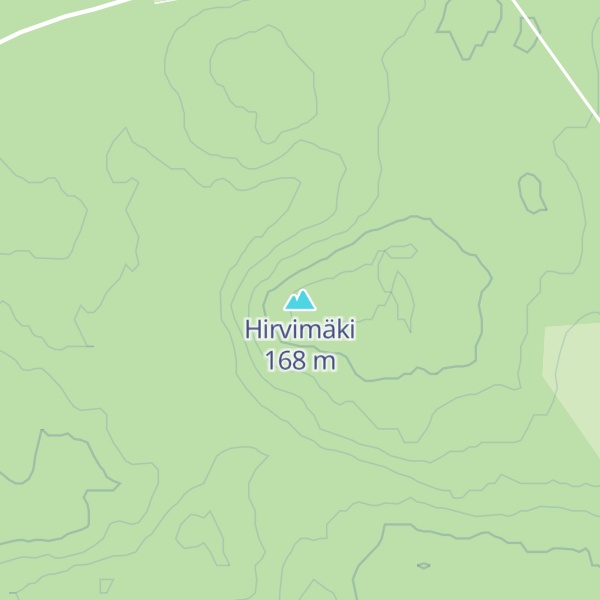 Map of Hirvimäki