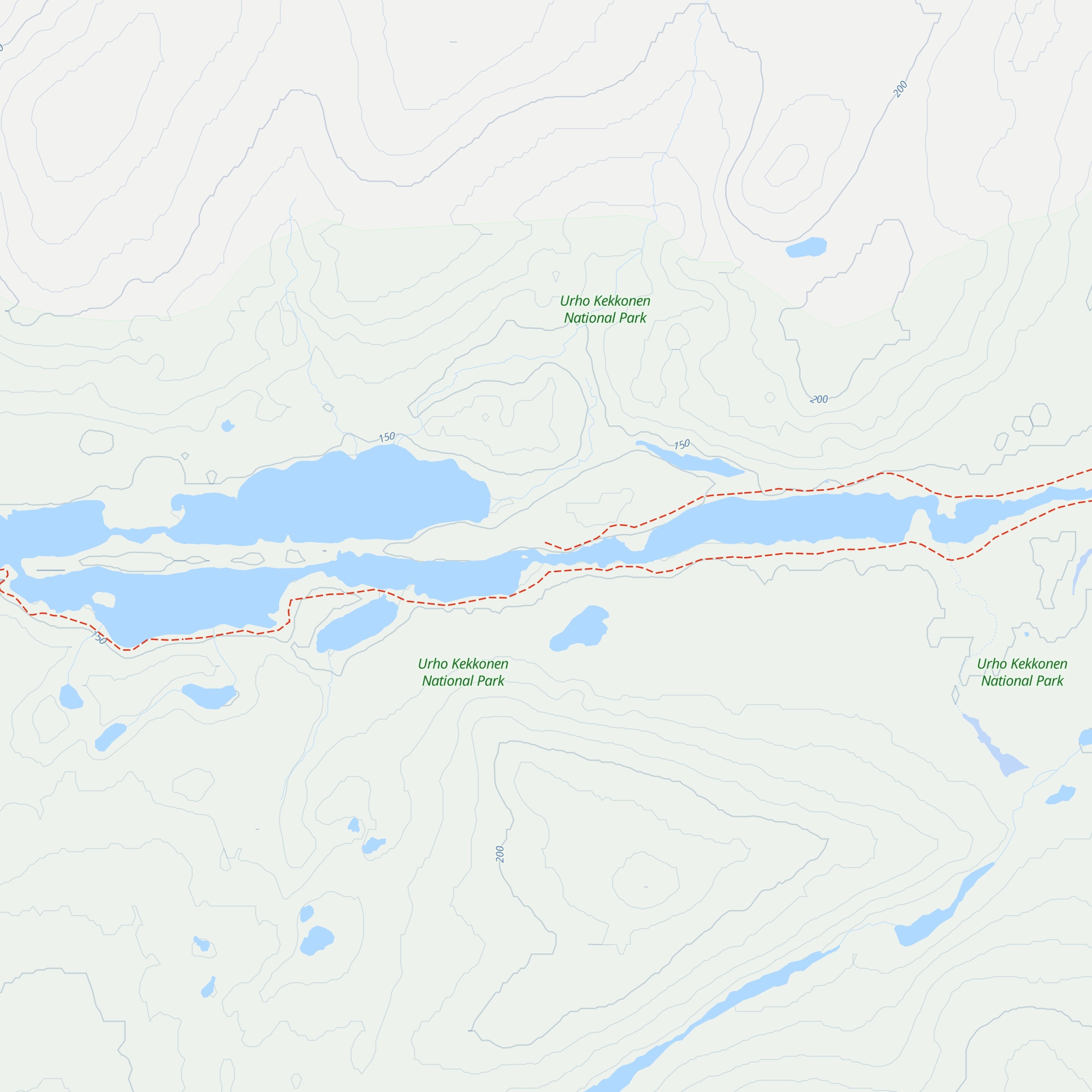 Snellmaninmaja Autiotupa map
