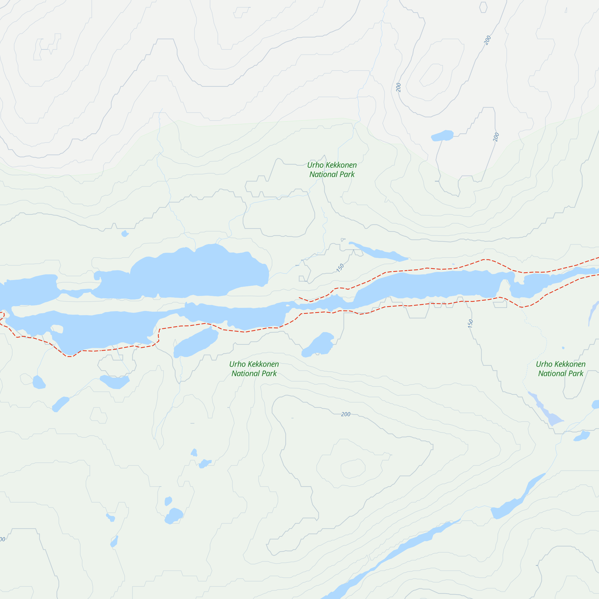 Snellmaninmaja Autiotupa map
