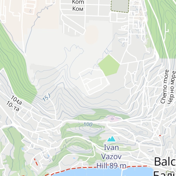 Map of Echo Hill (Jenny Bair)