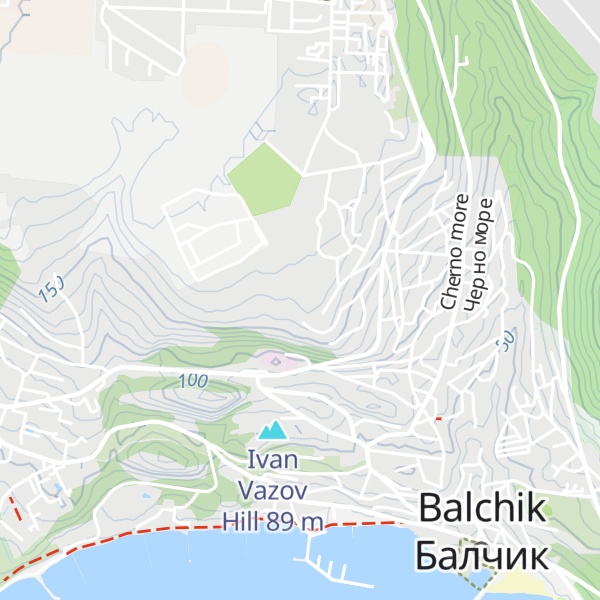 Map of Cross Hill (Selyam Tepe)