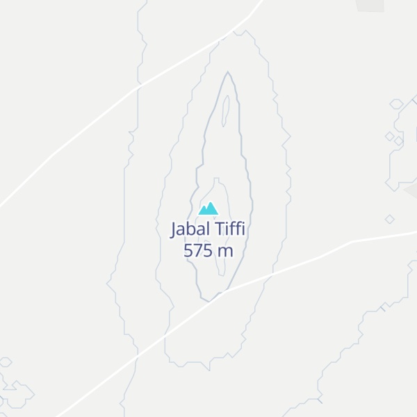 Map of Jabal Tiffi