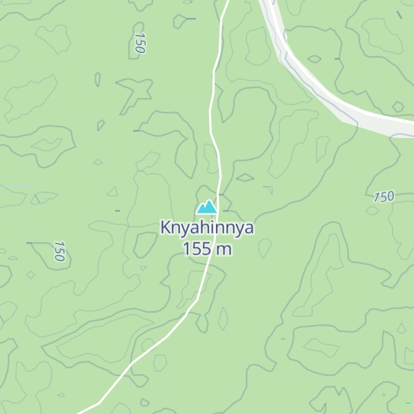 Map of Knyahinnya