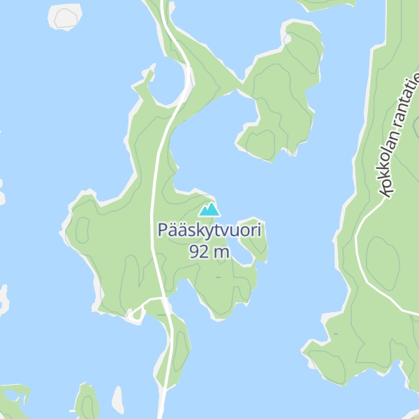 Map of Pääskytvuori