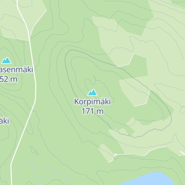 Map of Korpimäki