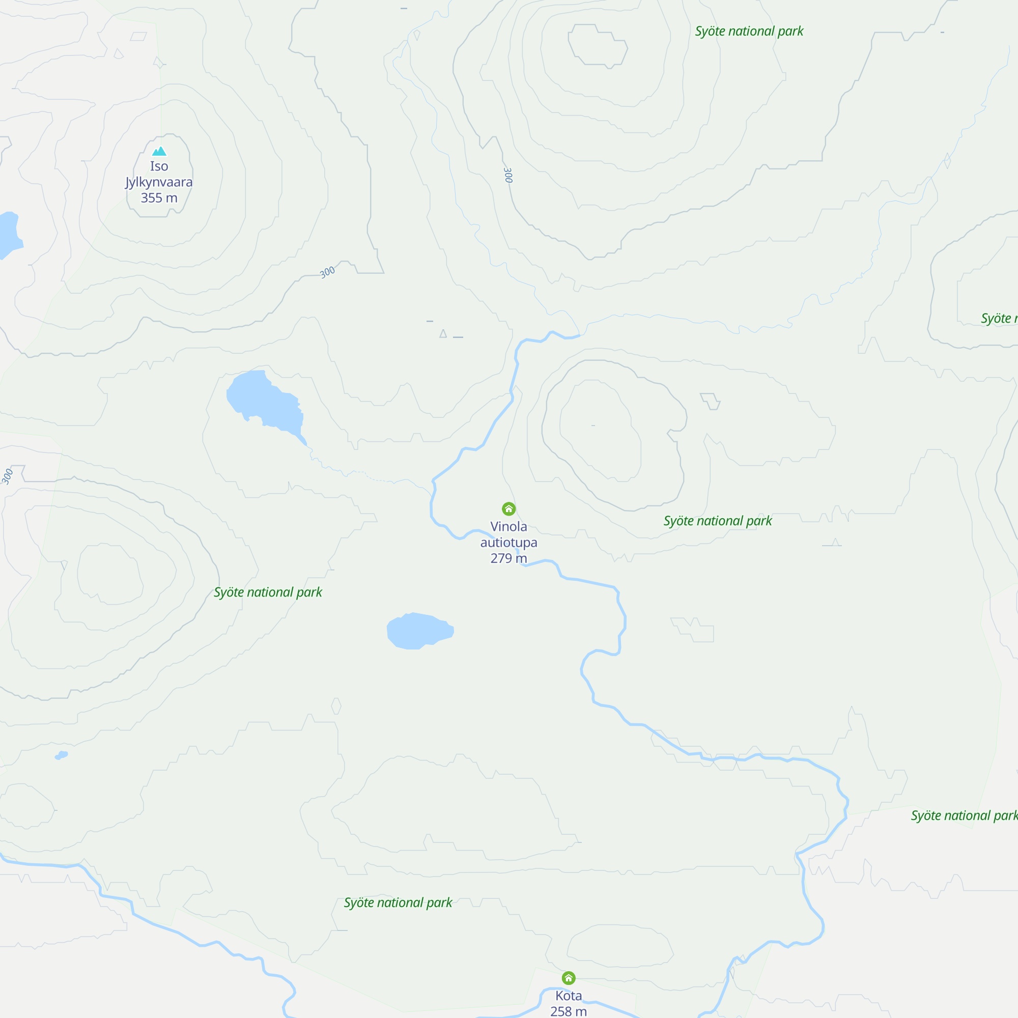 Vinola autiotupa map