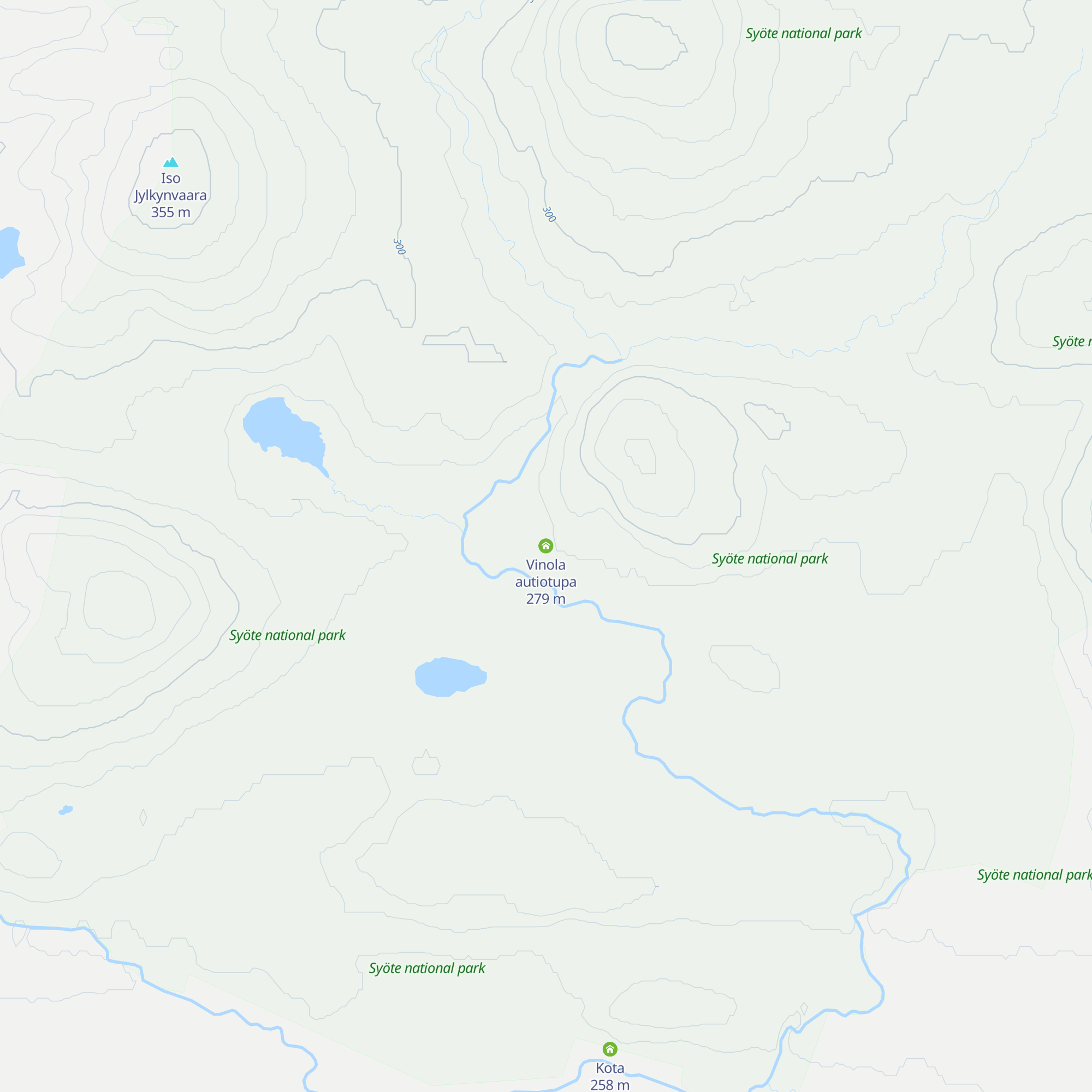 Vinola autiotupa map