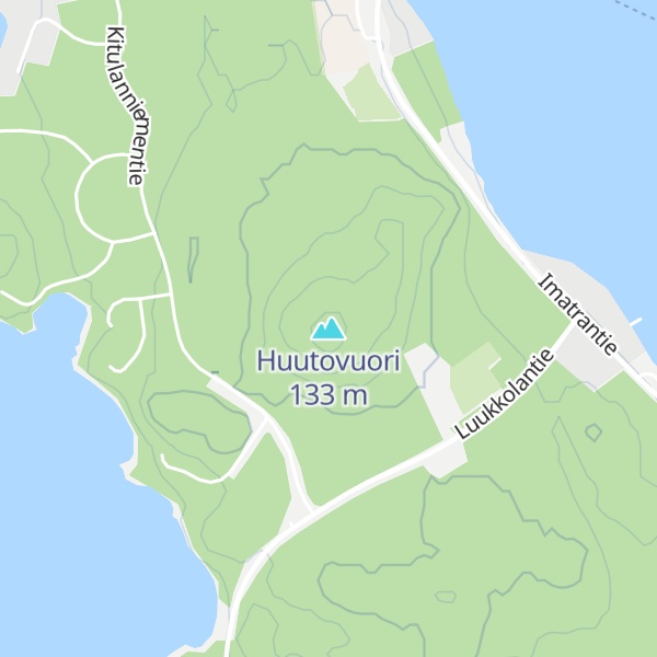 Map of Huutovuori