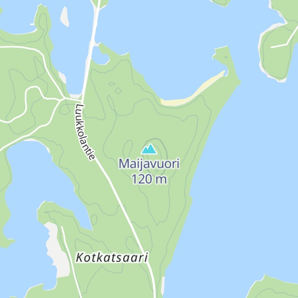 Map of Maijavuori