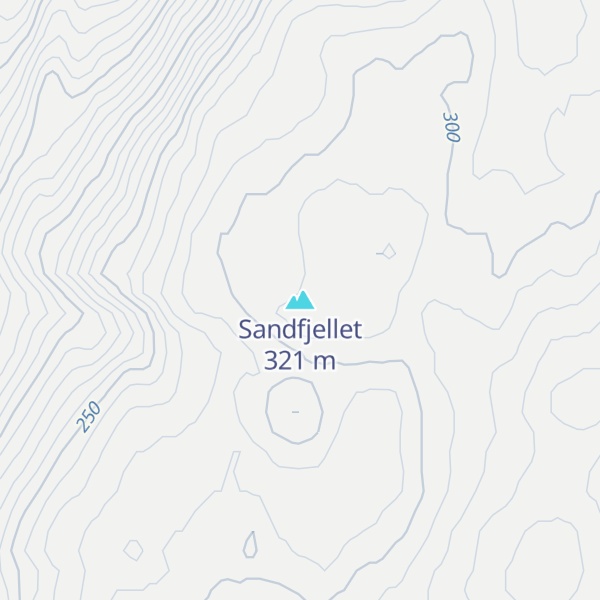 Map of Sandfjellet