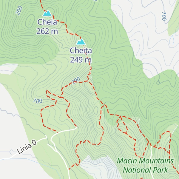 Map of Caramalău