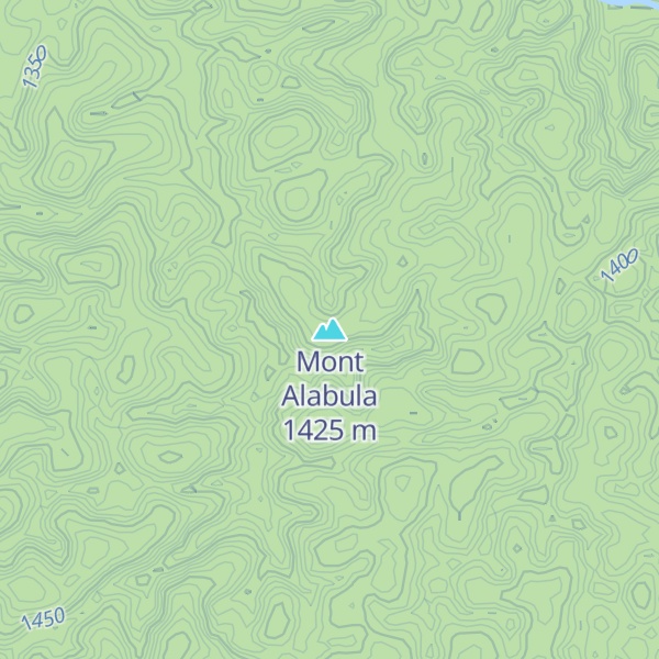Map of Mont Alabula