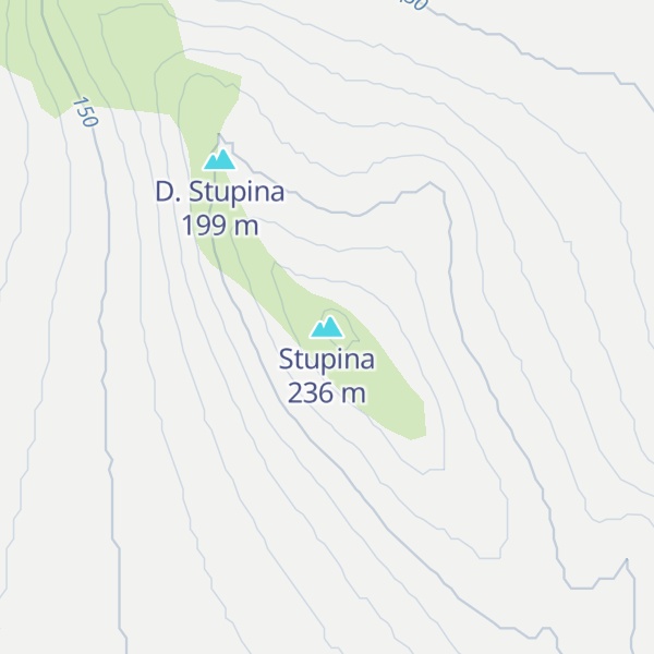 Map of Stupina