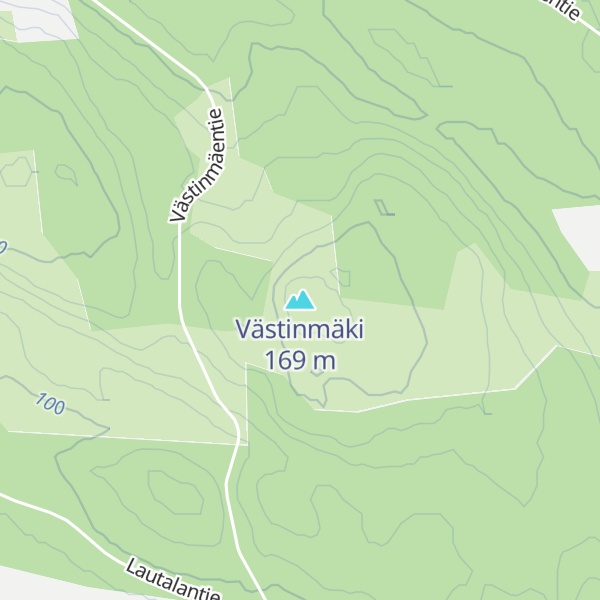 Map of Västinmäki