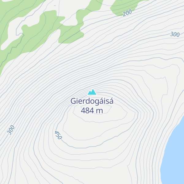 Map of Gierdogáisá