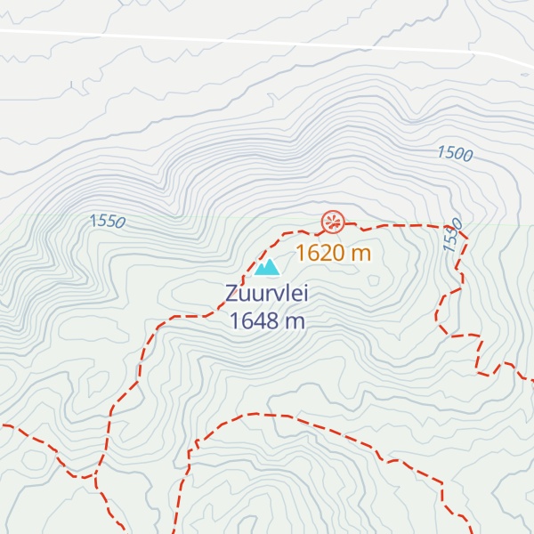 Map of Zuurvlei