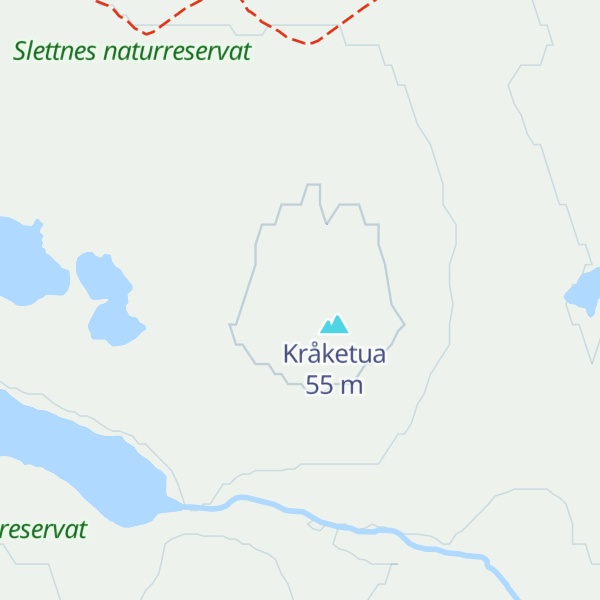 Map of Vesterhaugen