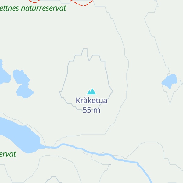 Map of Kråketua