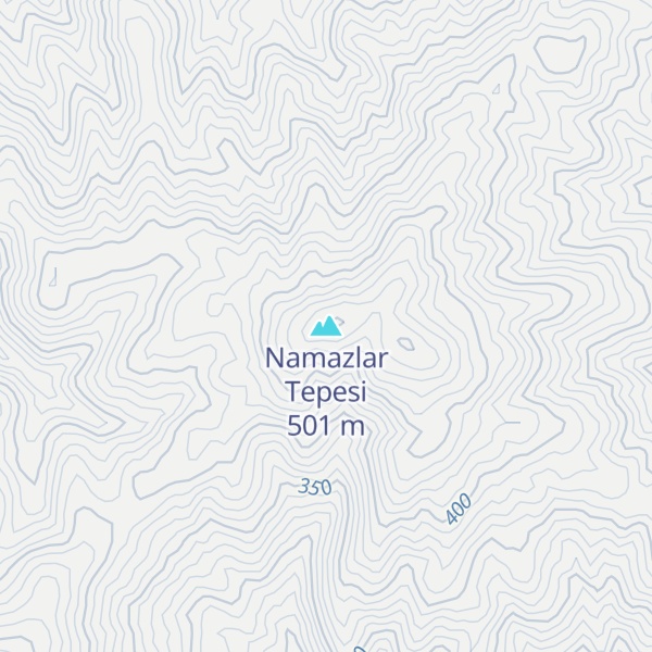 Map of Namazlar Tepesi