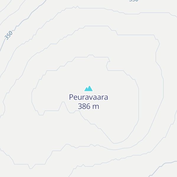 Map of Peuravaara
