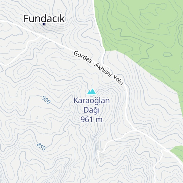Map of Karaoğlan Dağı