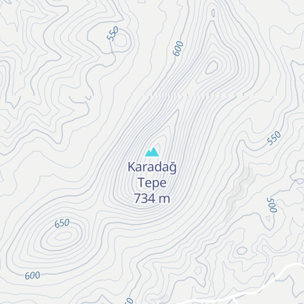 Map of Karadağ Tepe