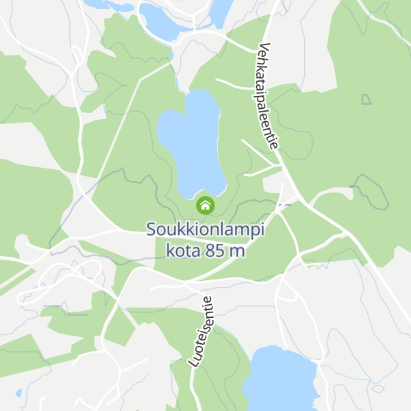 Map of Soukkionlampi kota