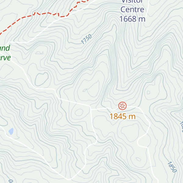 Map of Suikerbosrand