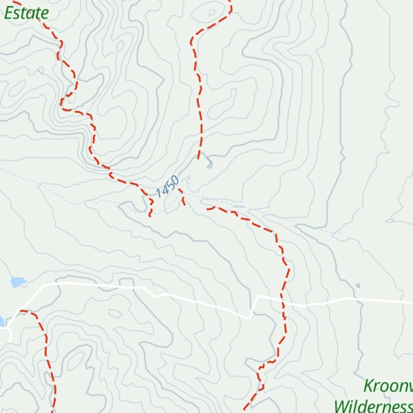 Map of Kloof Base Camp