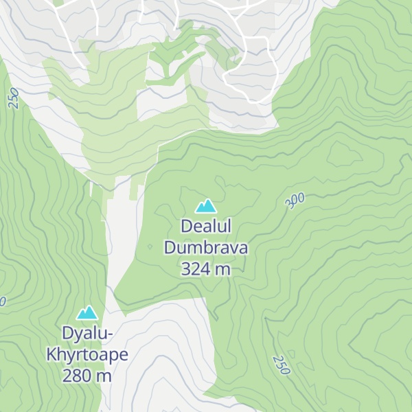 Map of Dealul Dumbrava